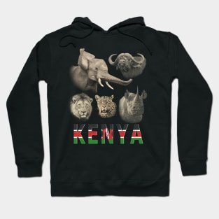 Kenya Big Five Africa Safari Hoodie